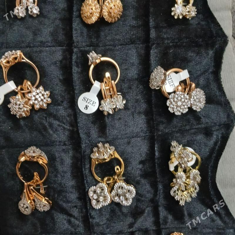 комплект хупинк сырга йузук - Daşoguz - img 1