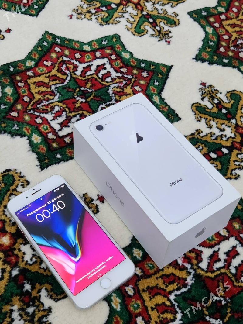 iPhone 8 J/A 64GB Silver - Daşoguz - img 1