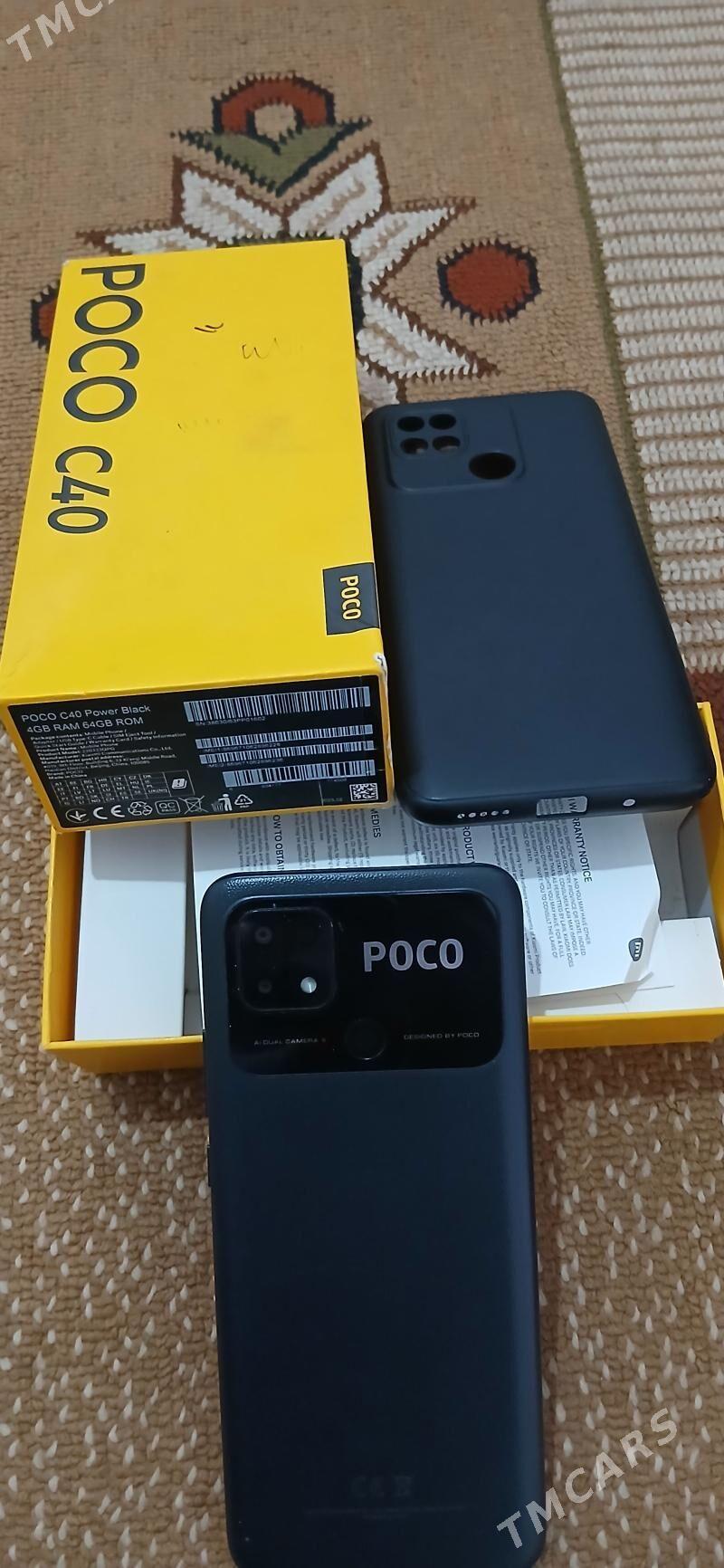 POCO C40 Power Balck - Türkmenbaşy - img 1