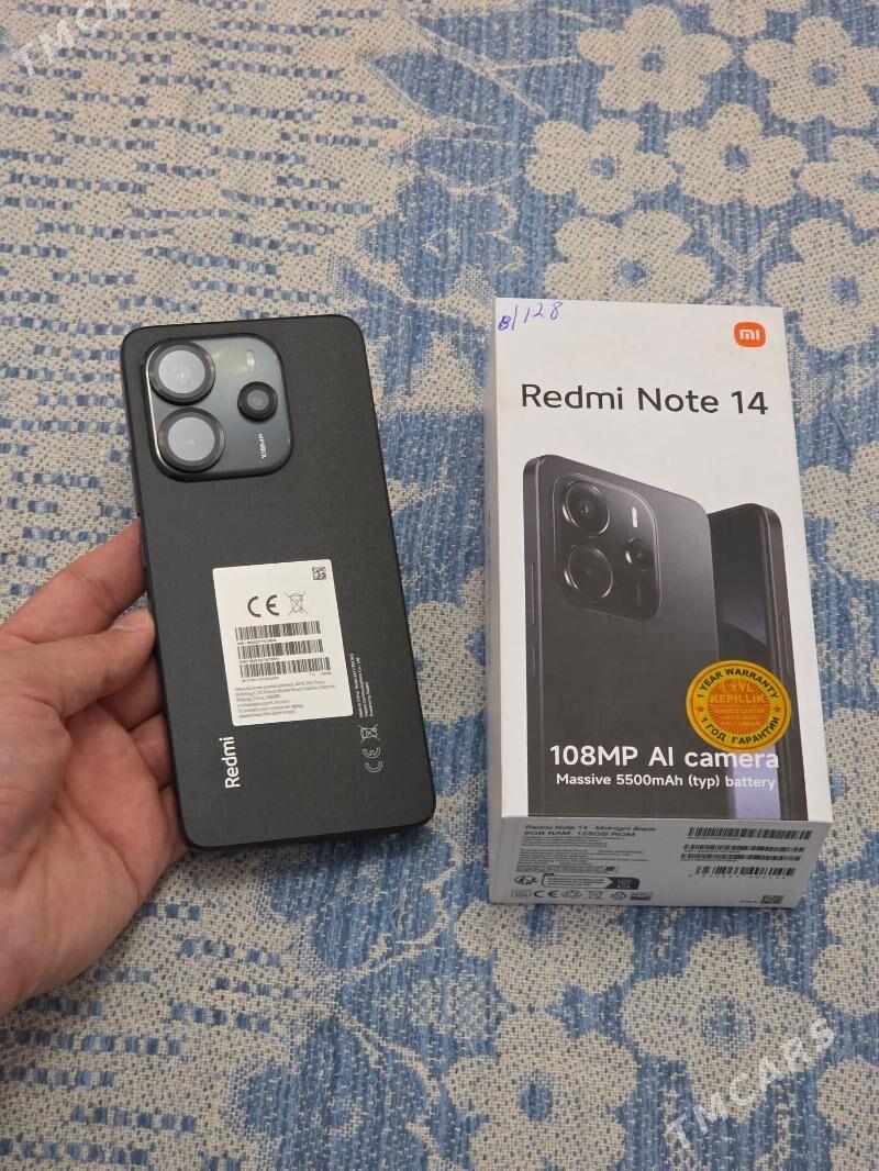 Redmi Not 14. 8/128 - Ашхабад - img 1