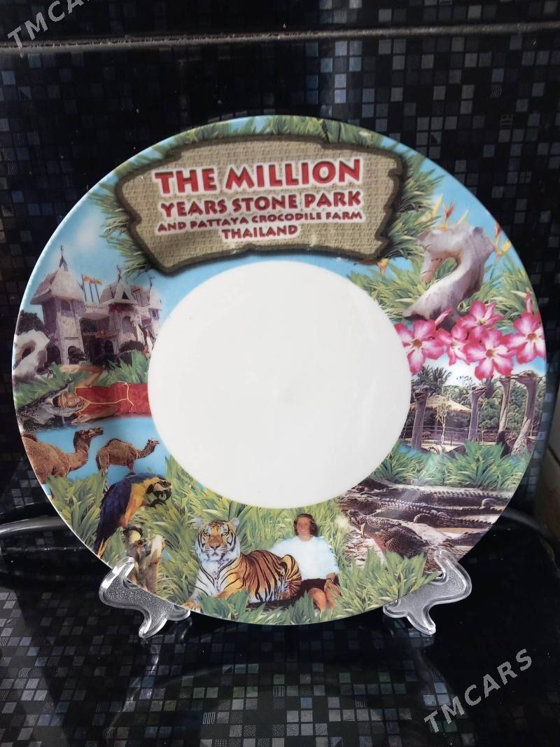 Тарелка. Сувенир Черепашка. - Büzmeýin GRES - img 1