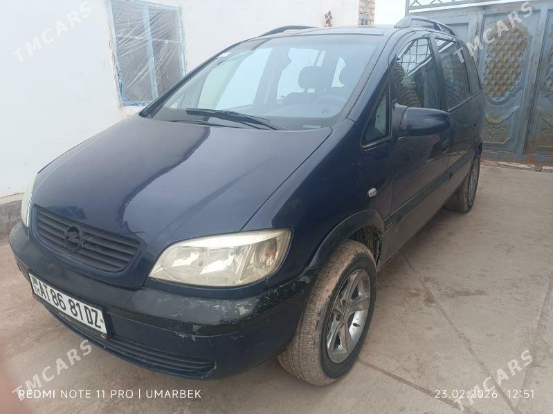 Opel Zafira 1999 - 75 000 TMT - Шабатский этрап - img 1