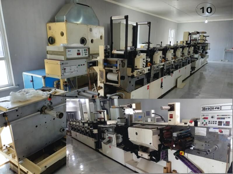 Etiketka çap etýän enjam - Ak bugdaý etraby - img 1