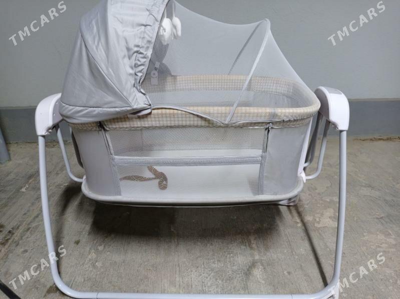 Кроватка+пеленальный столик - Aşgabat - img 1