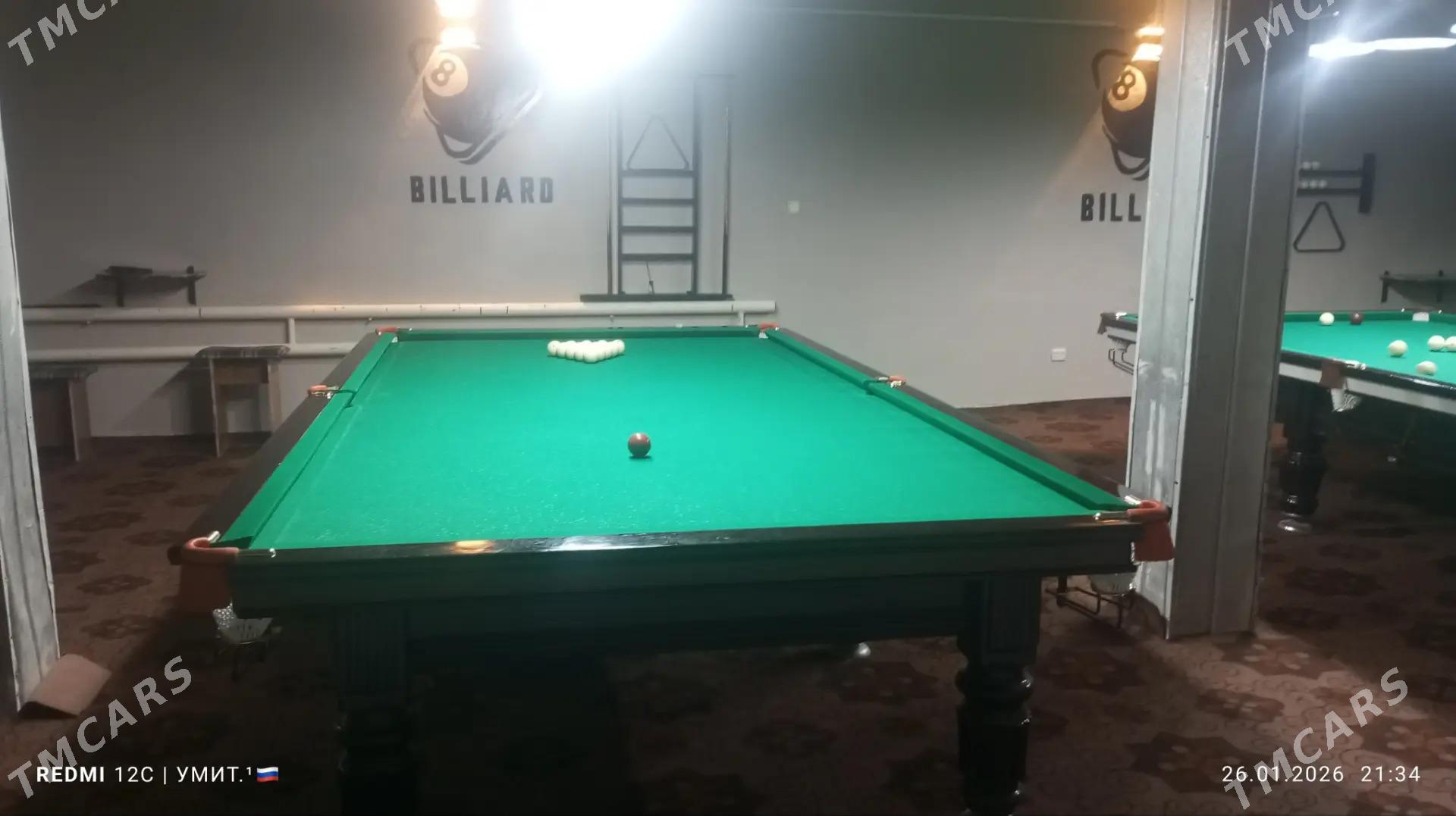 bilyard stol 8 ayak - Gurbansoltan Eje - img 1