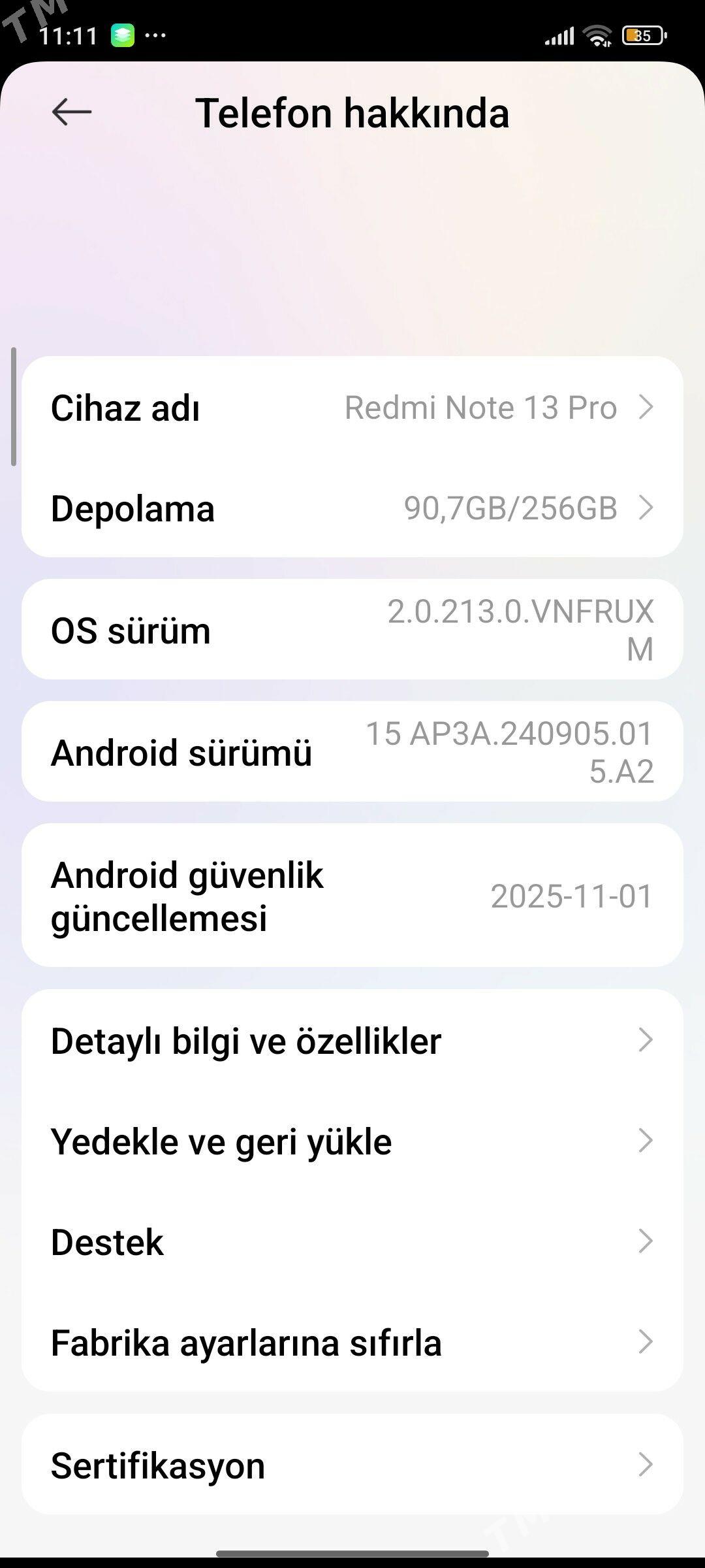 Redmi not 13 pro - Howdan "W" - img 1