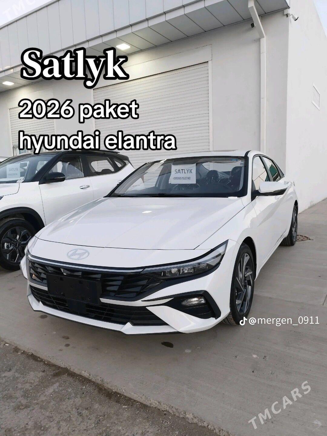 Hyundai Elantra 2026 - 280 000 TMT - Türkmenabat - img 1