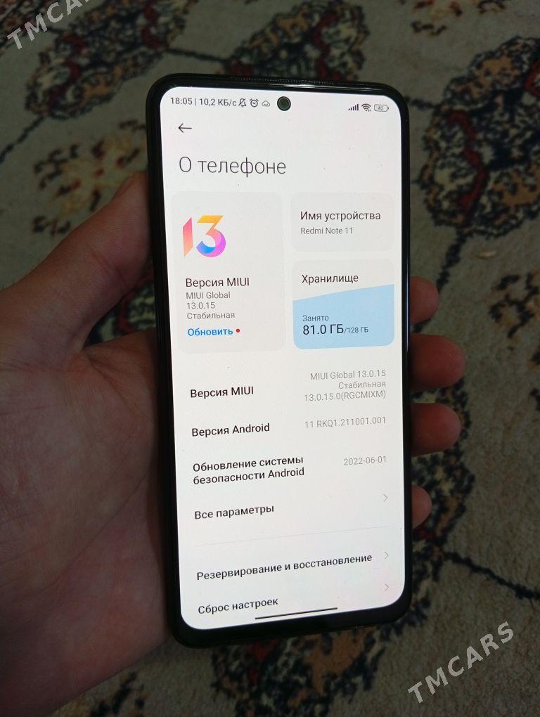 Redmi not 11 - Ашхабад - img 1