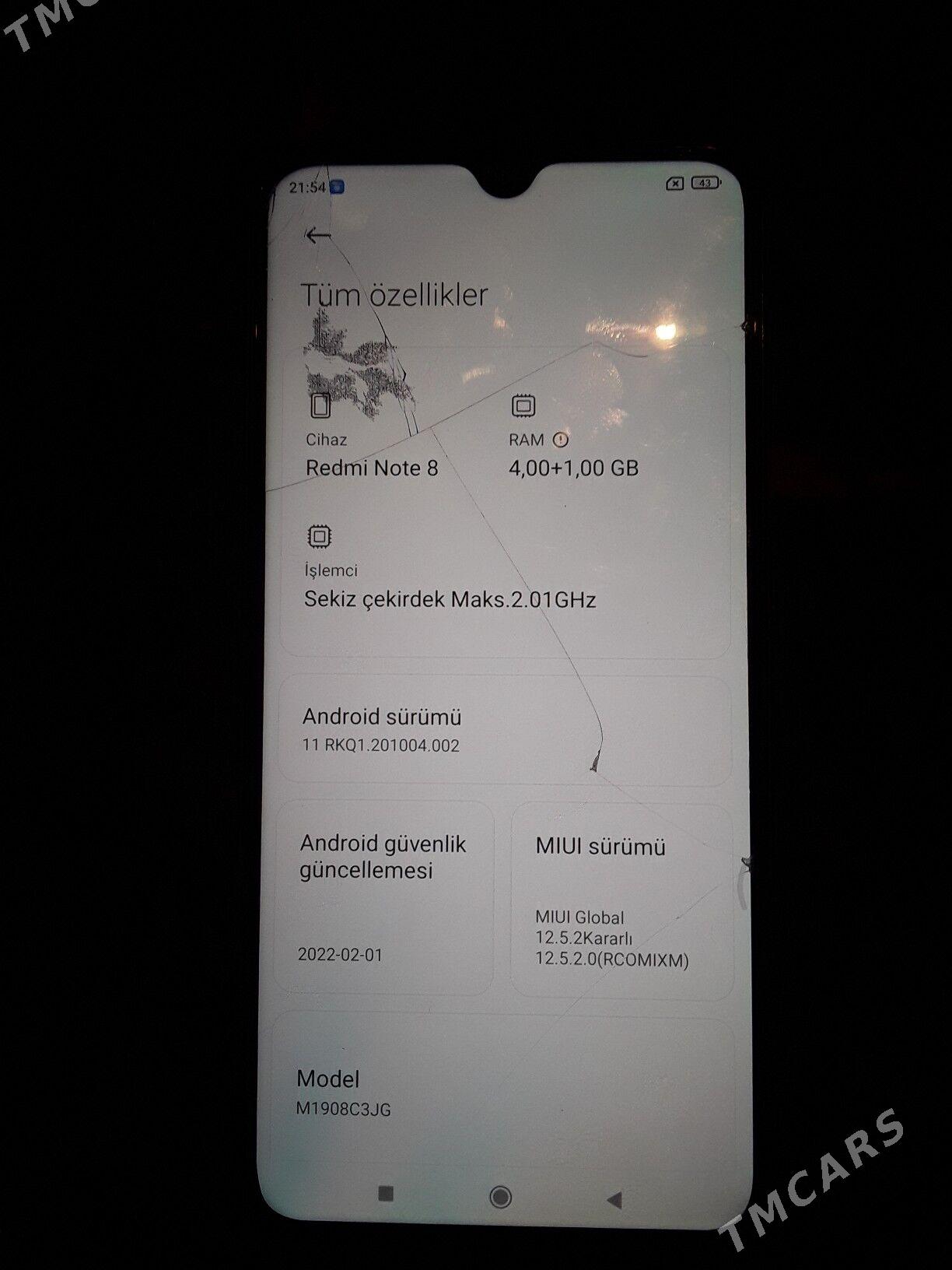 REDMI NOT 8 - Кёнеургенч - img 1