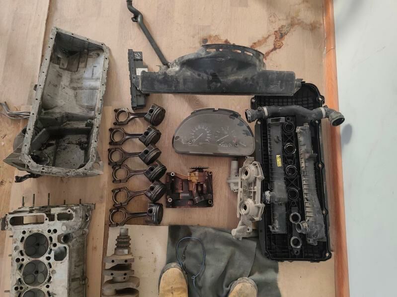 e39 mator zapchast 2.5 1 000 TMT - Чарджоу - img 1