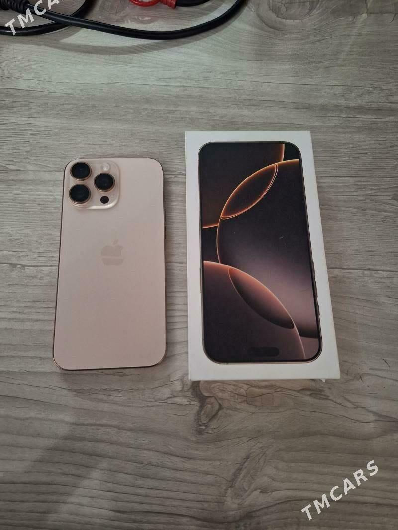 iphone 16 pro max 100% - Ашхабад - img 1