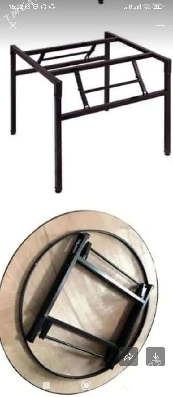 Eplenilýän Stol tegelek - Aşgabat - img 1