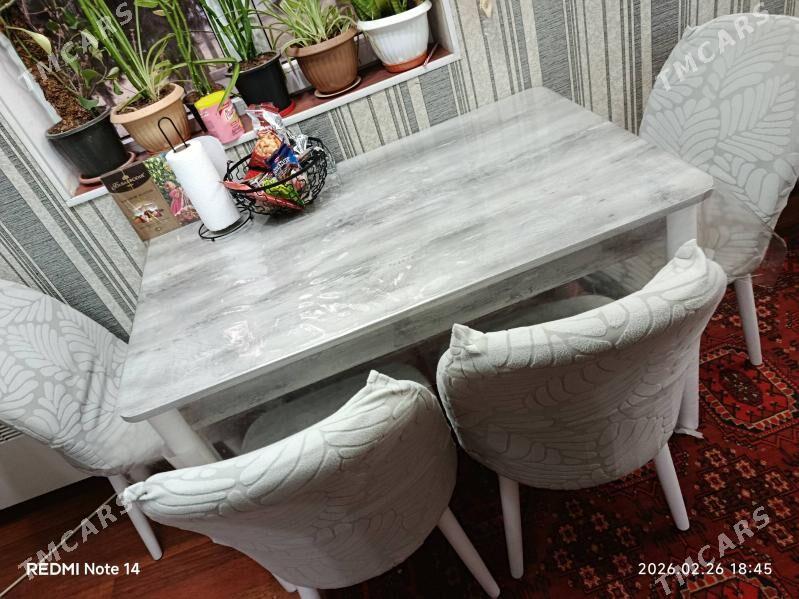 стол+4 стула - Aşgabat - img 1