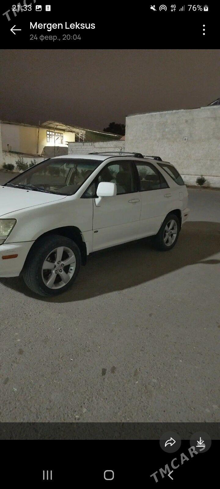 Lexus RX 300 2002 - 165 000 TMT - Ак-Бугдайский этрап - img 1