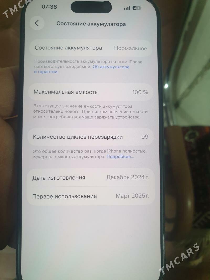 iPhone 16pro - Aşgabat - img 1