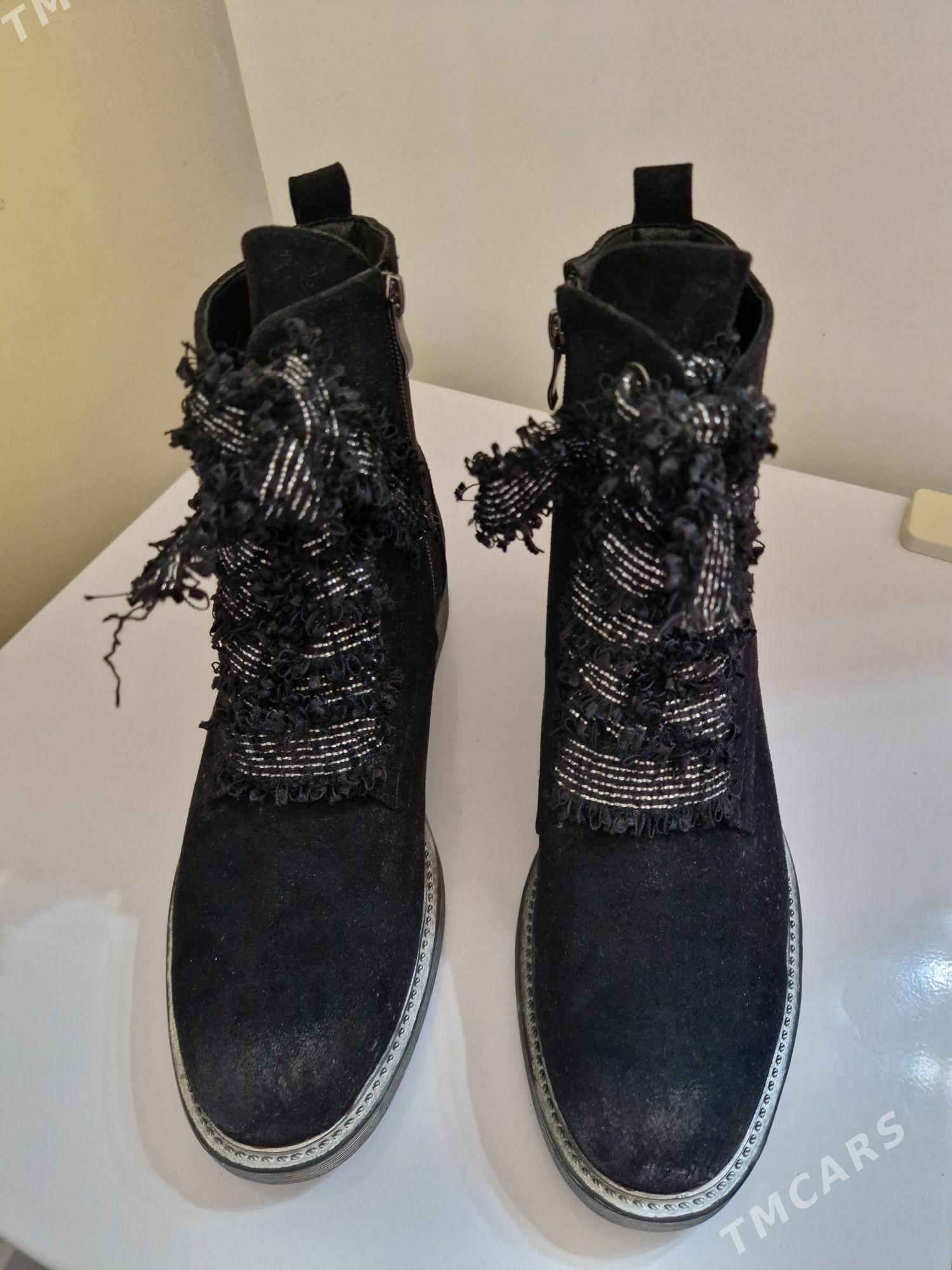 Ботинки женские замшевые - Aşgabat - img 1