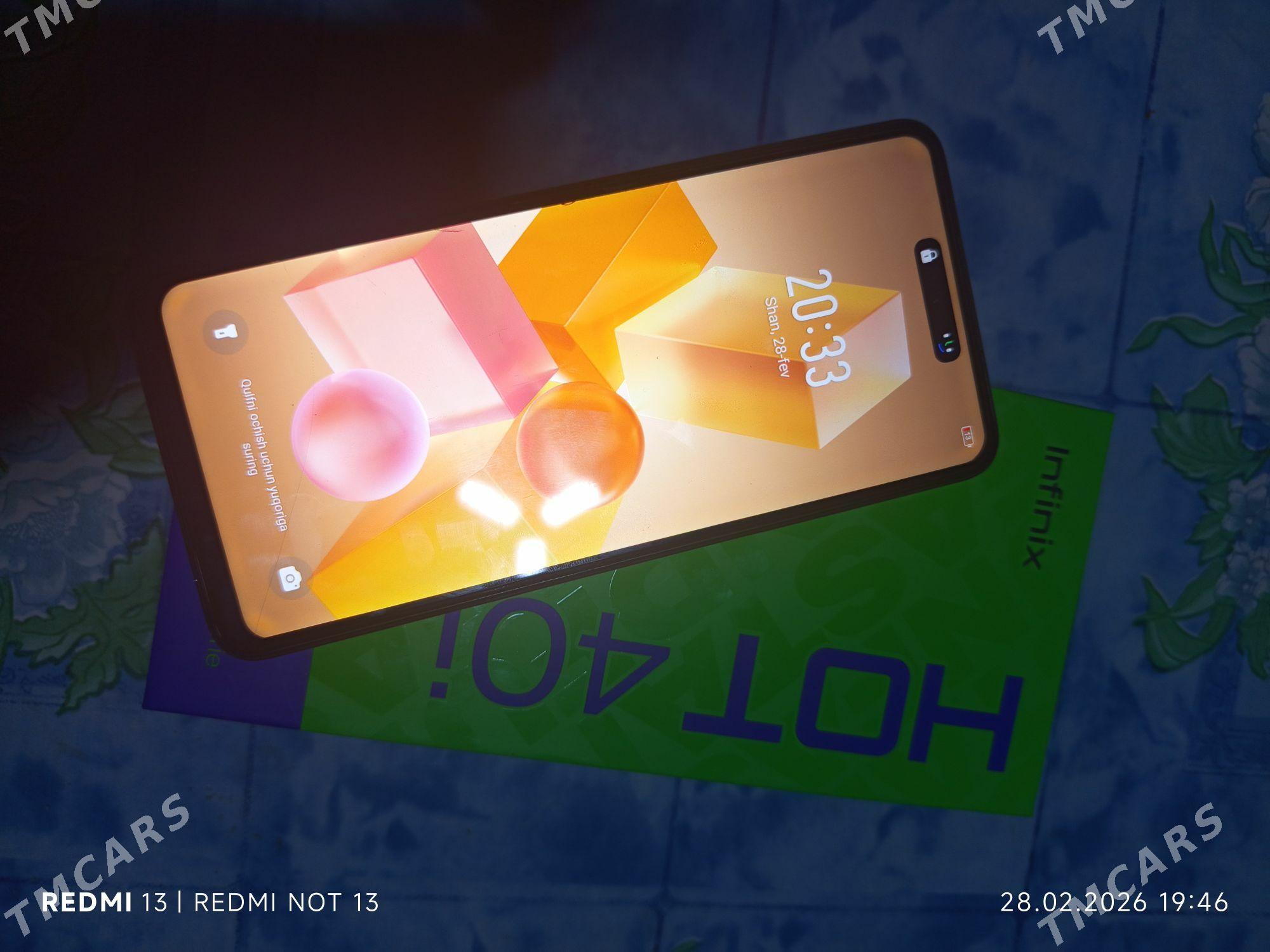 infinx hot 40 i - Кёнеургенч - img 1