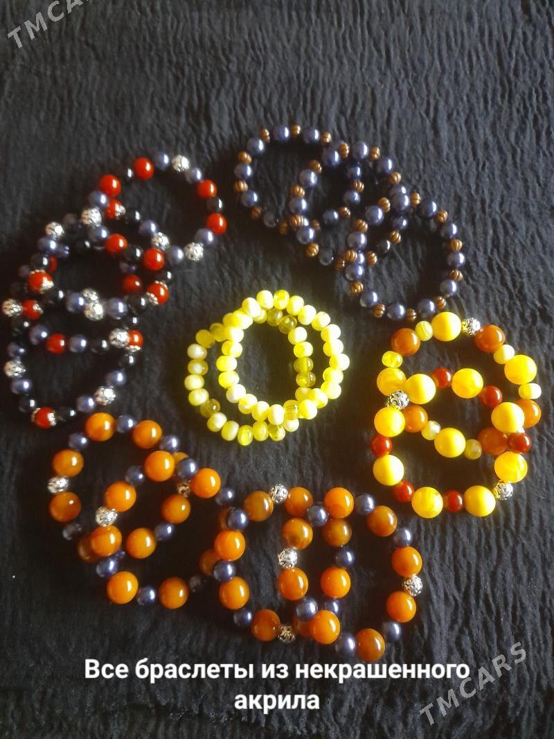 Браслеты из разных материалов - Ашхабад - img 1