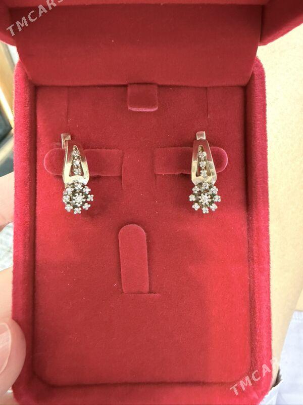 серьги бриллиант - Aşgabat - img 1