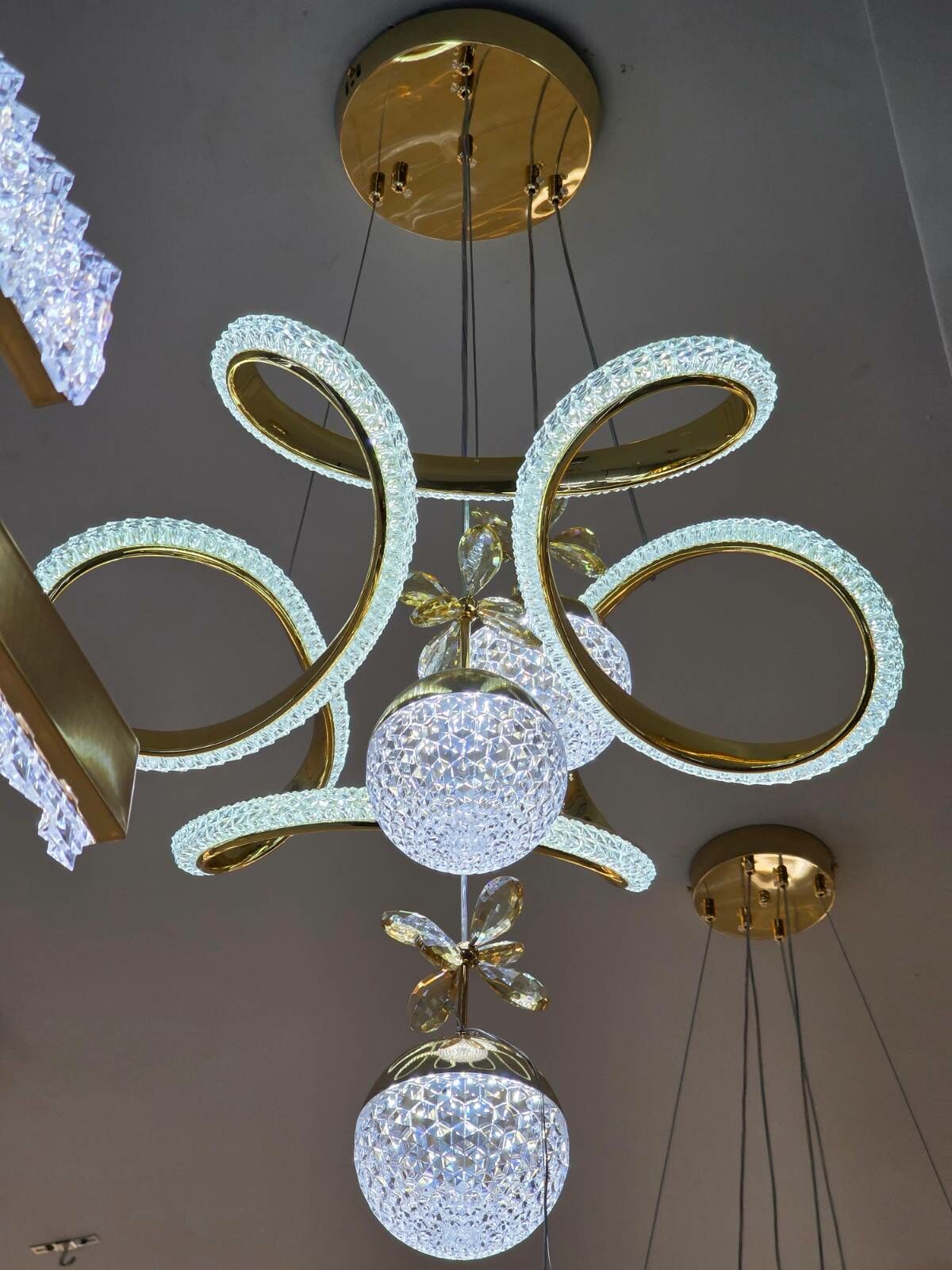 Led lyustra Лед люстра lustra - Parahat 2 - img 1