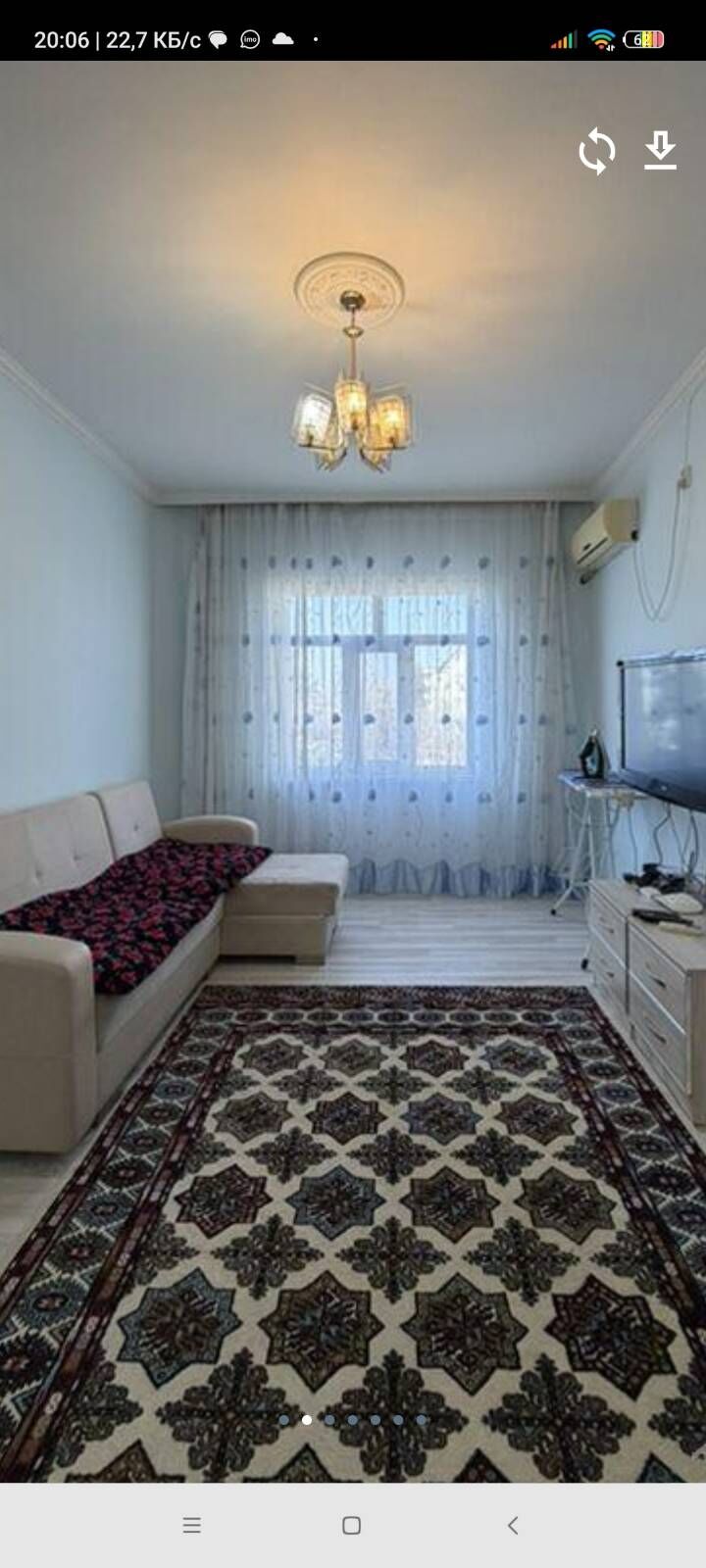 Гаудан А 2эт 1ком 46м2 Срочн - Aşgabat - img 1