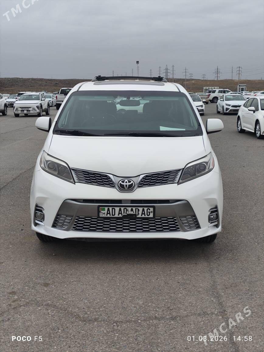 Toyota Sienna 2017 - 410 000 TMT - "Алтын Асыр" Гундогар базары ( Толкучка) - img 1