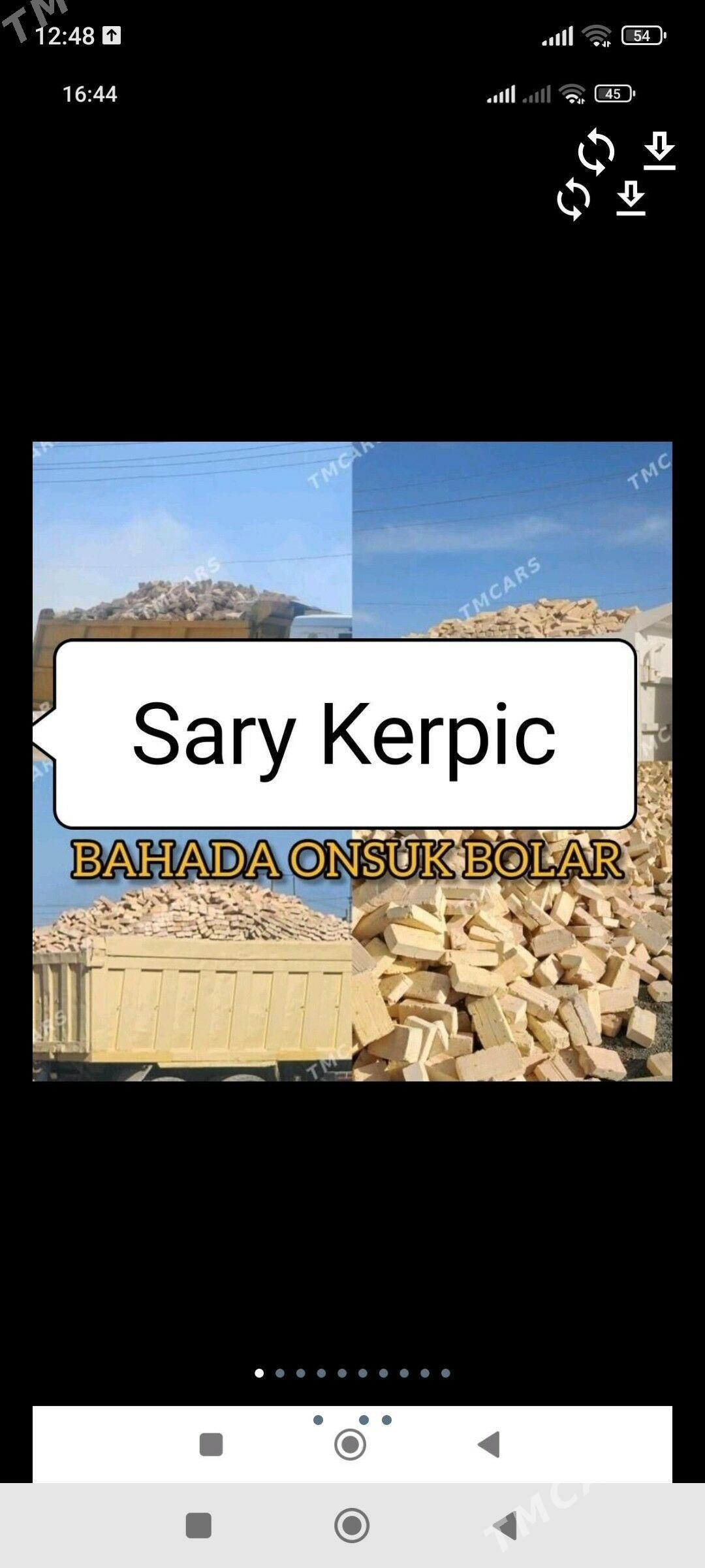 BÏŞEN SARY KERPIÇ SEMENT MITI - Ашхабад - img 1