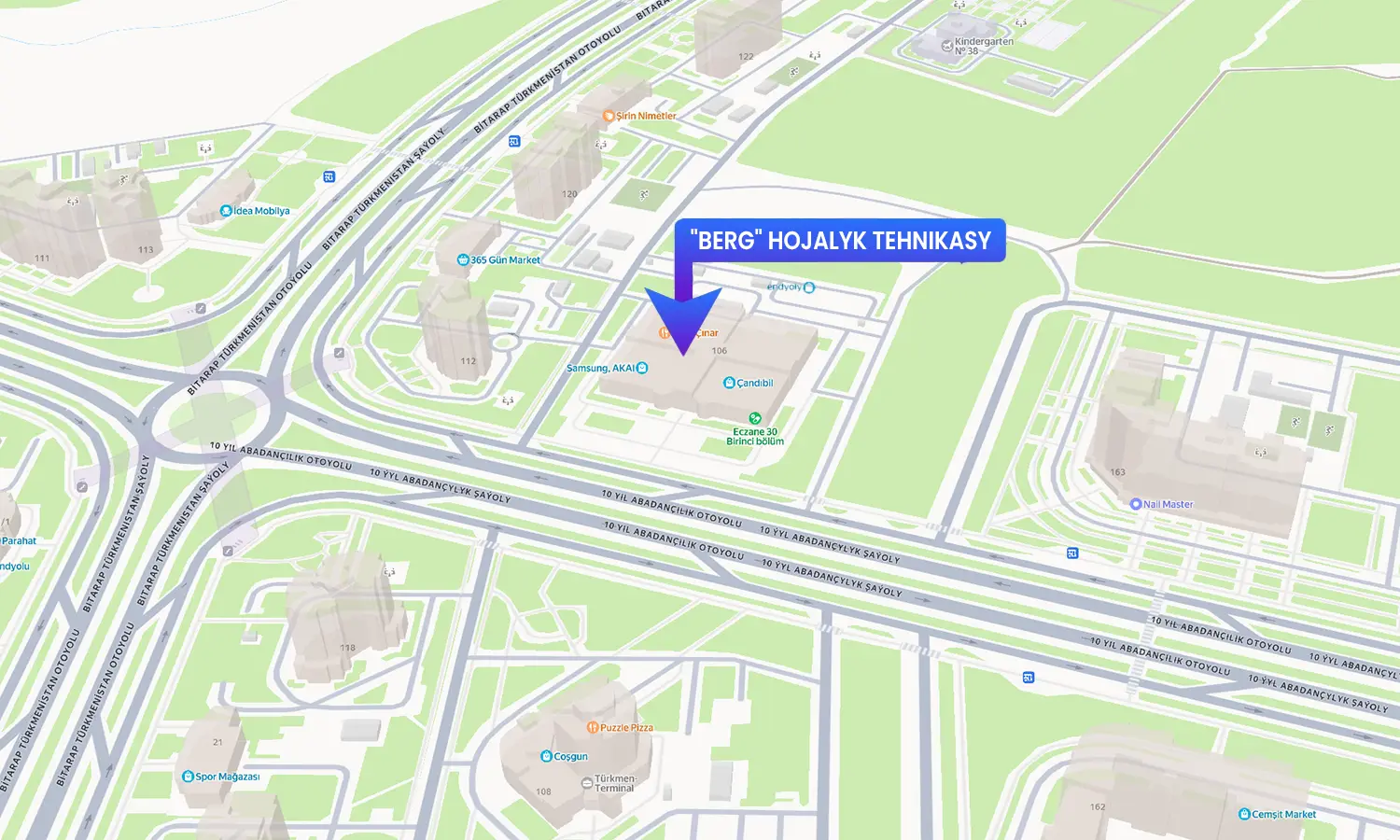 "BERG" HOJALYK TEHNIKASY Map Location