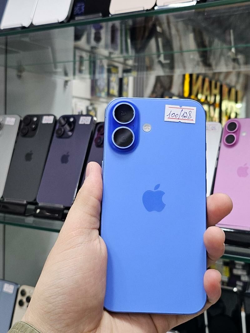 Iphone 16 100% 128gb - Garaşsyzlygyň 15 ýyllygy Söwda Merkezi - img 1