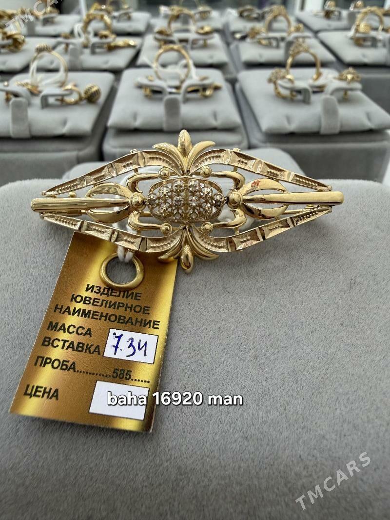 Broshka we zynjyr gyzyl - Aşgabat - img 1