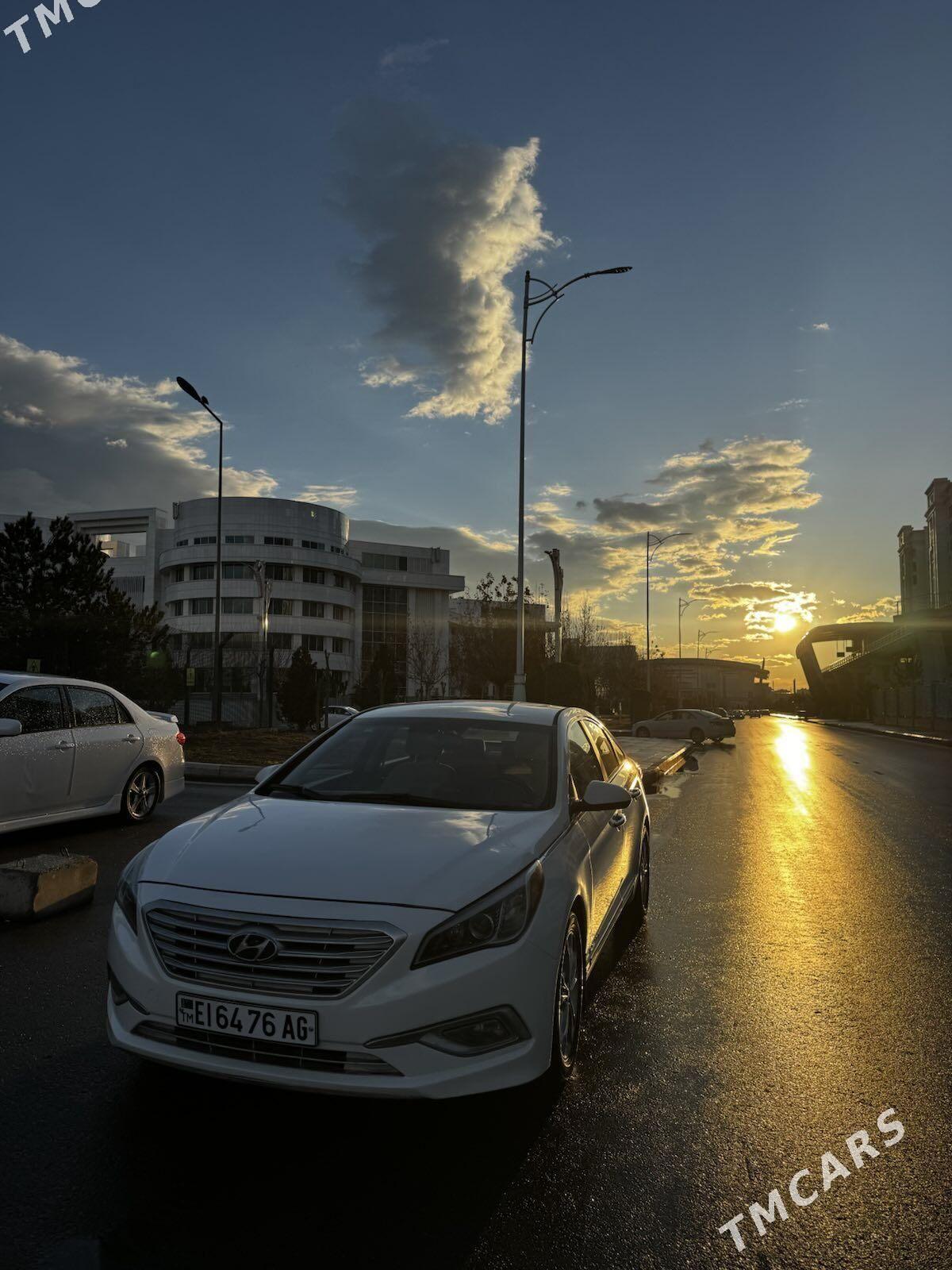 Hyundai Sonata 2016 - 185 000 TMT - Улица Ататурка - img 1