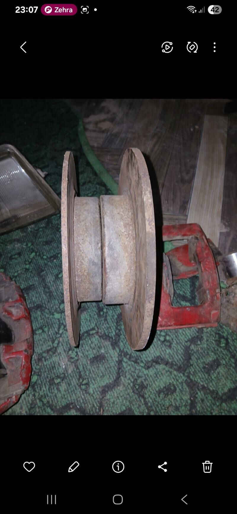 suppert baraban opel 500 TMT - Шабатский этрап - img 1