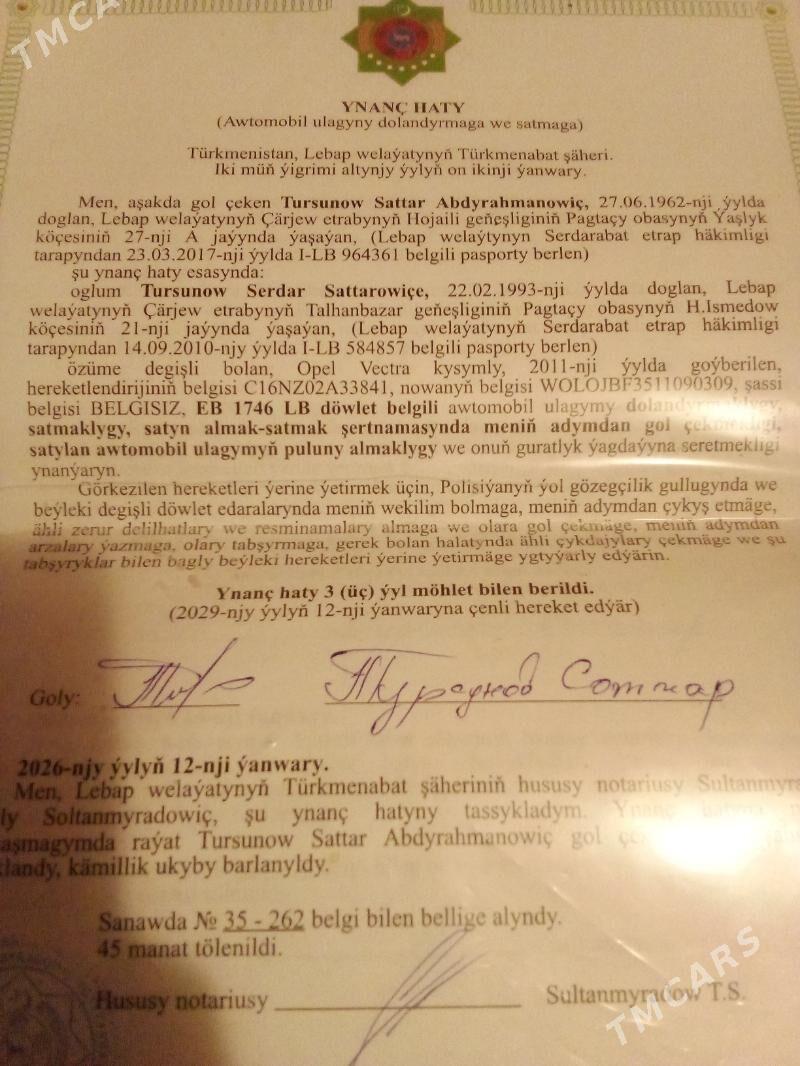 Ynanc haty awtomobil ulagy - Туркменабат - img 1