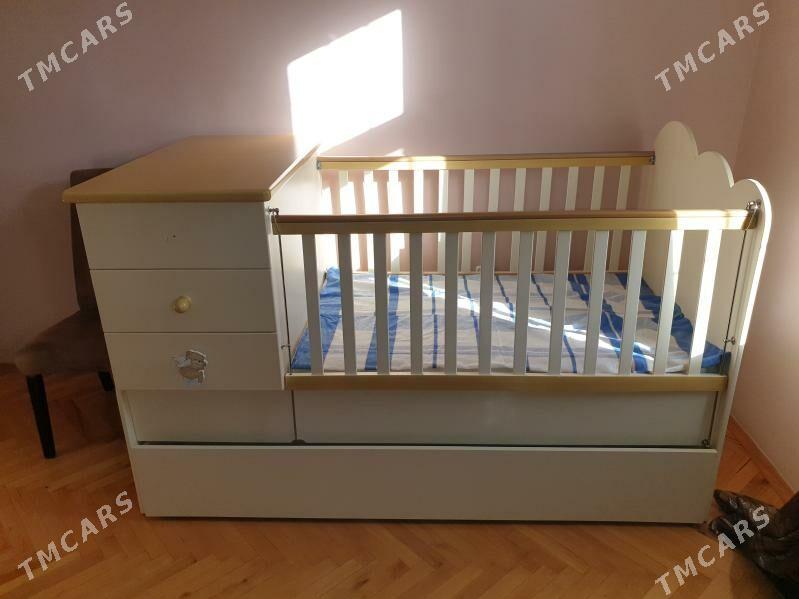 детская кровать, тумба, шкаф - Ашхабад - img 1