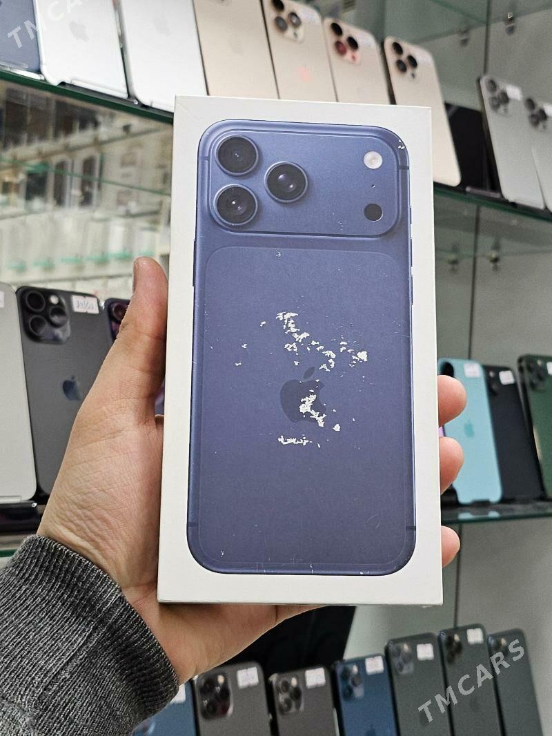 Iphone 17 pro max 256gb blue - Garaşsyzlygyň 15 ýyllygy Söwda Merkezi - img 1