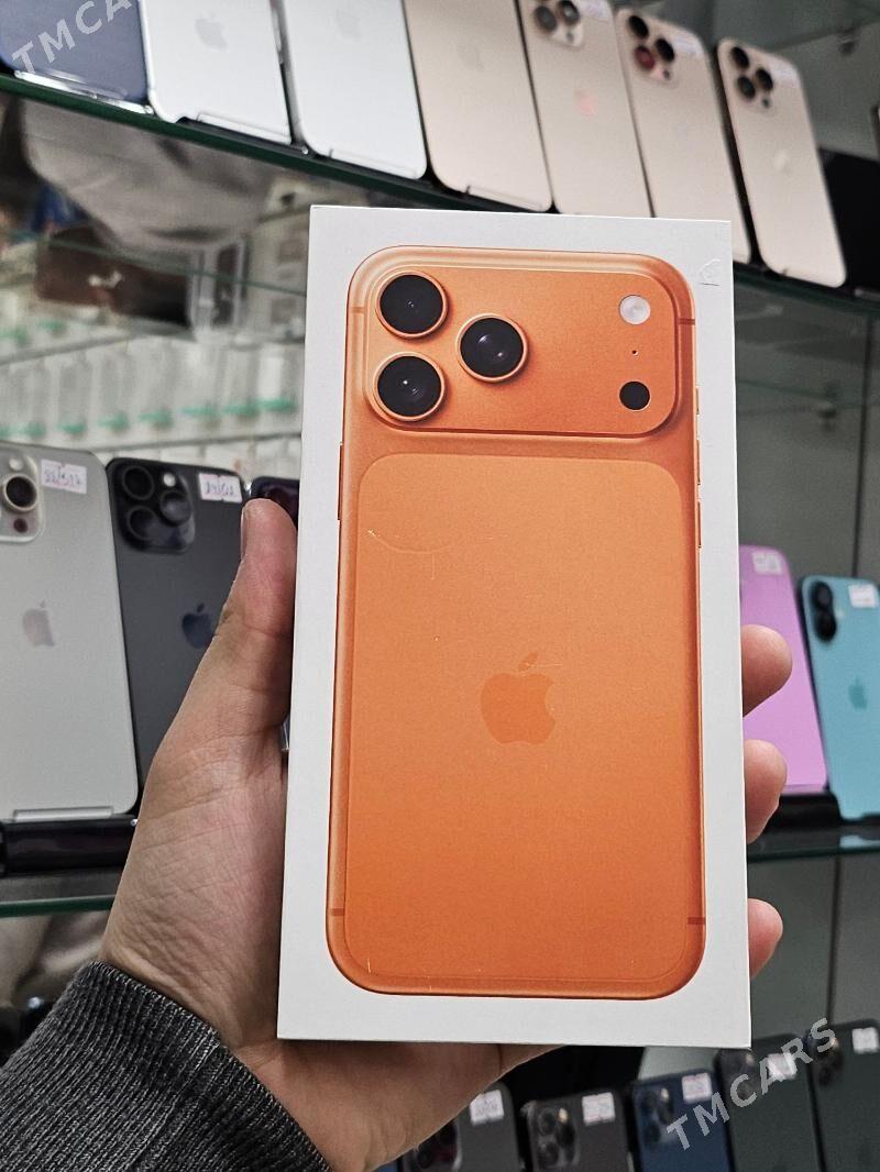 iphone 17 pro max 256gb Orange - Garaşsyzlygyň 15 ýyllygy Söwda Merkezi - img 1