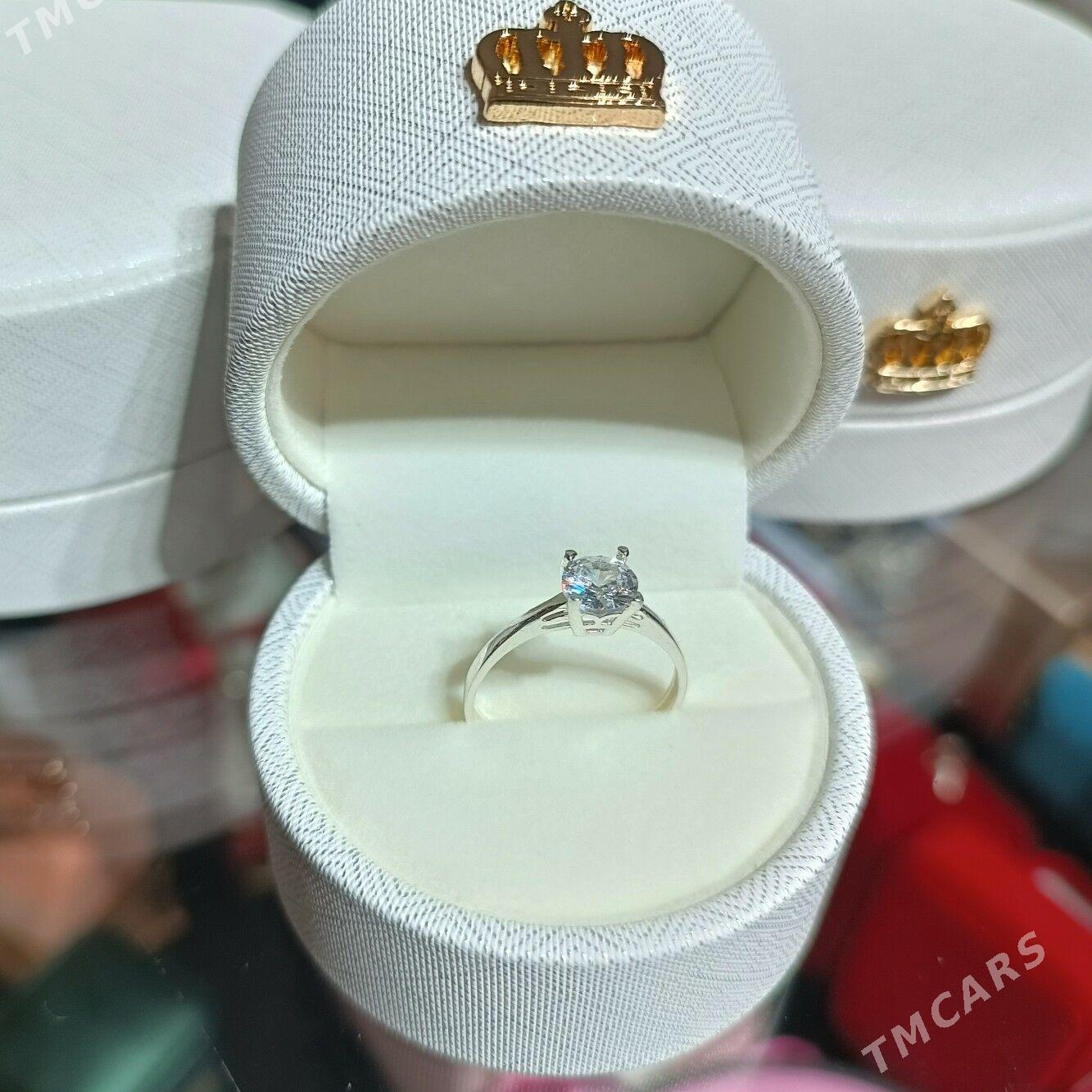 Kumuş yuzuk tekdas proba 925 - Ашхабад - img 1