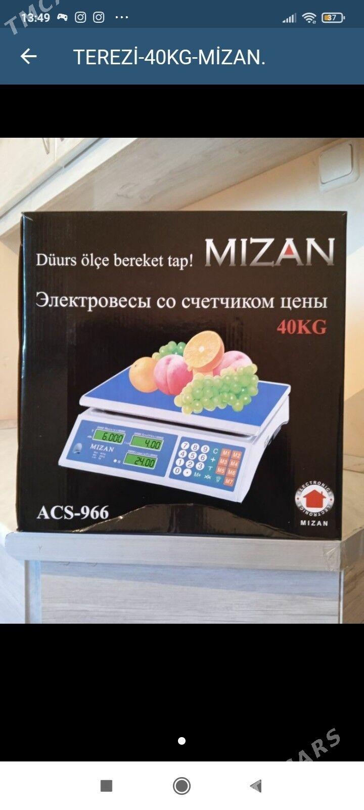 TEREZİ-40-KG.MİZAN ORGİNALY. - Aşgabat - img 1