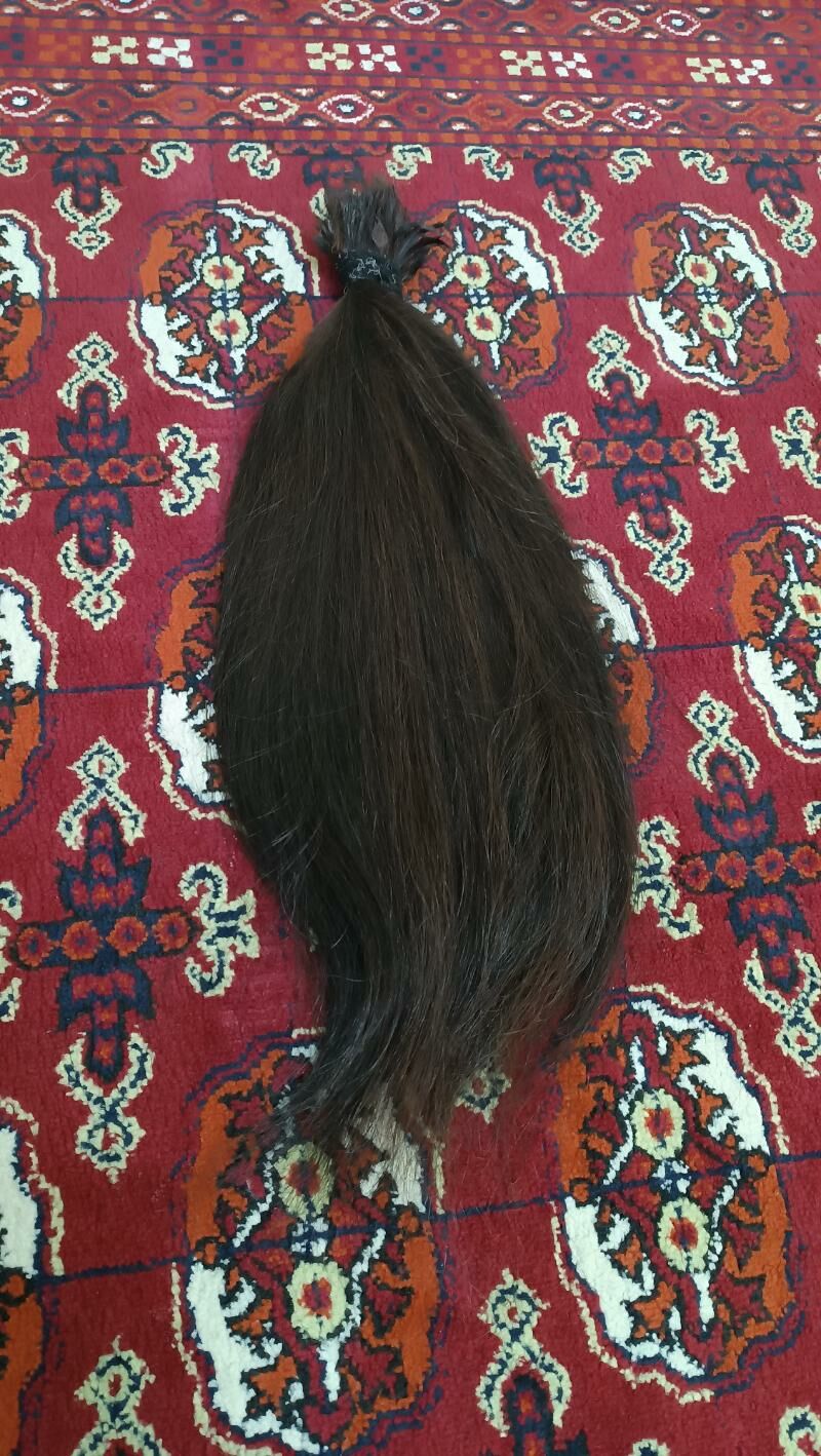 натуральные волосы 60 см saç - 10 мкр - img 1