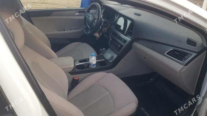 Hyundai Sonata 2017 - 185 000 TMT - Ak bugdaý etraby - img 1