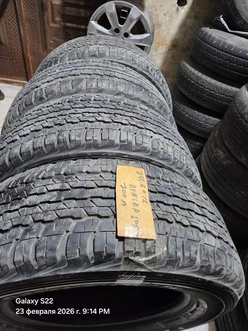 265 60 18 DUNLOP JAPN 700 TMT - Шабатский этрап - img 1