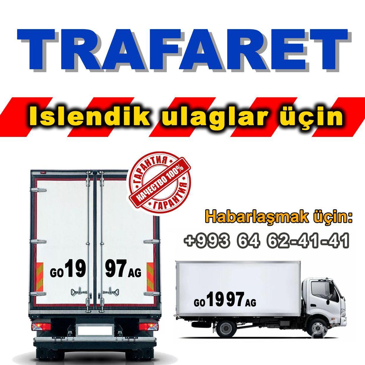 TRAFARET ТРАФАРЕТ ДЛЯ МАШИНА - Ашхабад - img 1