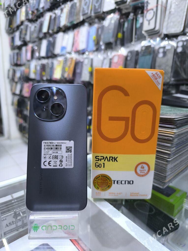 TECNO SPARK GO 1 4+4/64 TÄZEJE - Бахарден - img 1