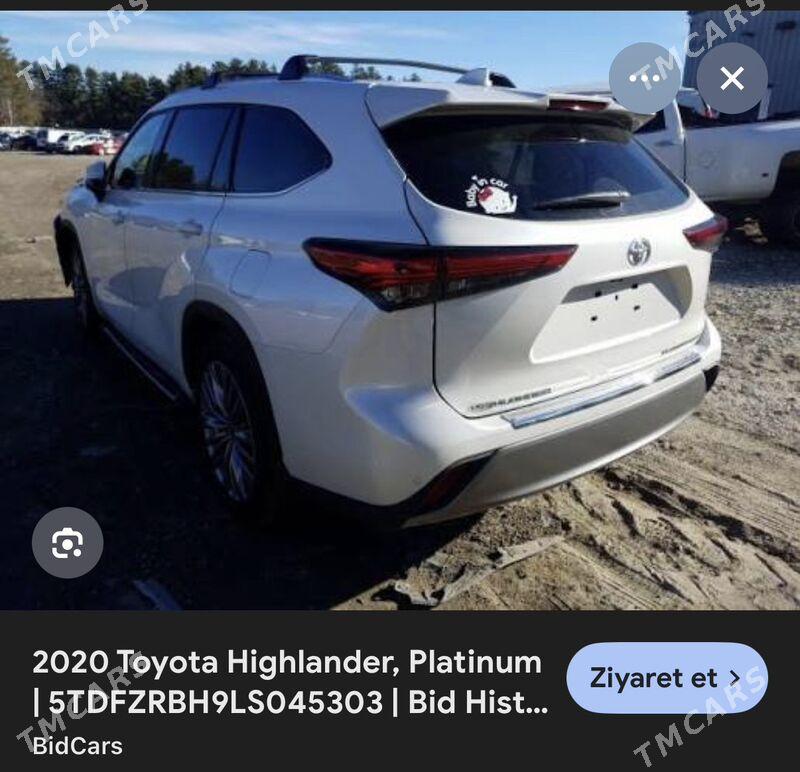 Toyota Highlander 2020 - 750 000 TMT - Ашхабад - img 1