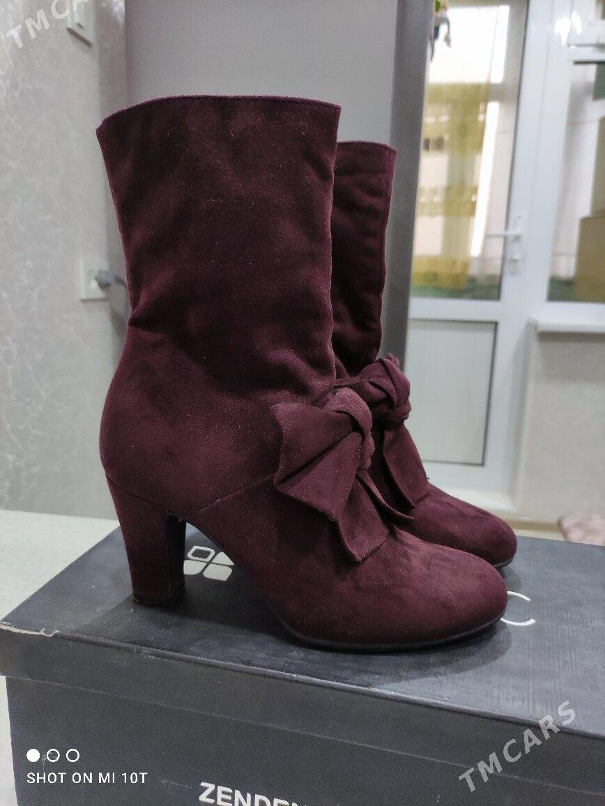 лёгкие бархатные сапожки - Туркменабат - img 1