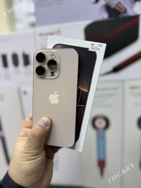 IPhone 16 Pro 128GB 1Sim/E-sim - Aşgabat - img 1