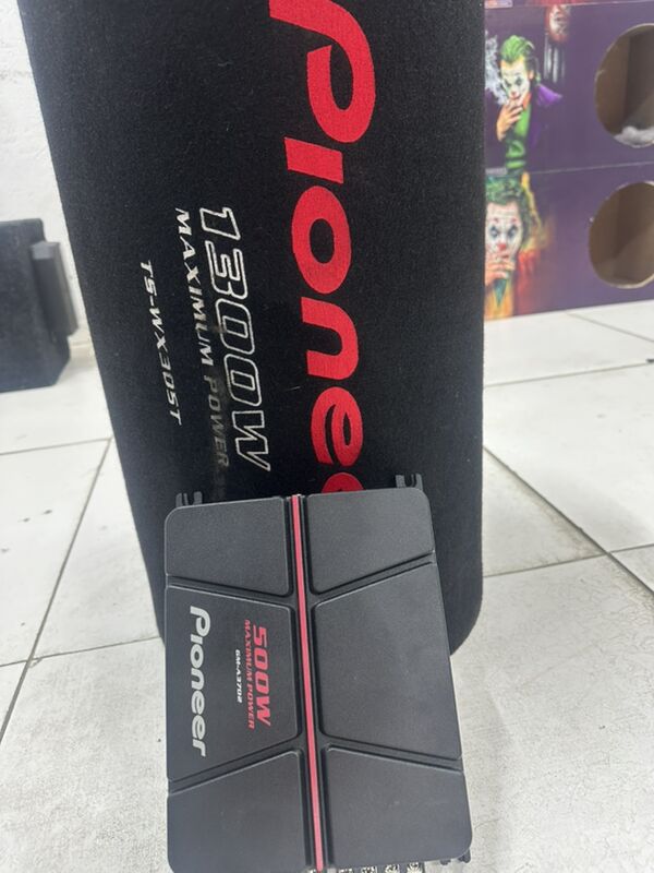 pioner 1300wat subvofer 3 200 TMT - 30 mkr - img 1