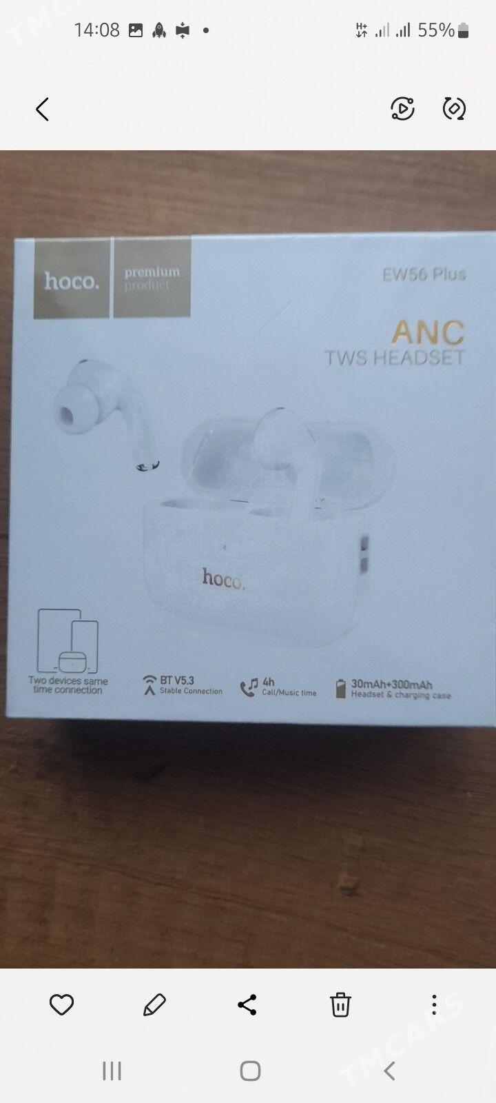 Наушники Huco оригинал 350ман - Aşgabat - img 1