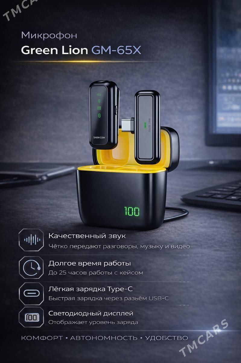 Микрофон Green Lion GM-65X - Ашхабад - img 1
