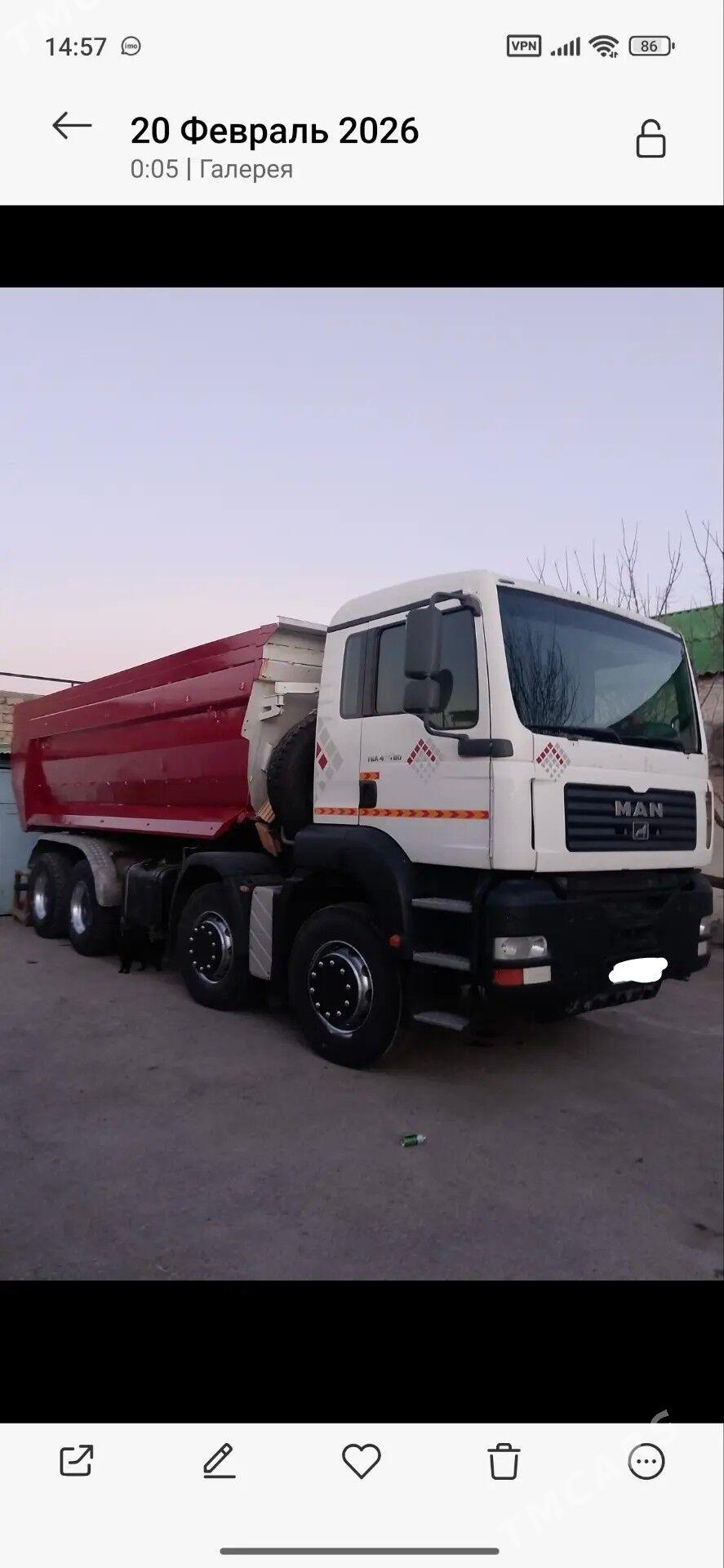 Man TGS 2008 - 520 000 TMT - Ашхабад - img 1